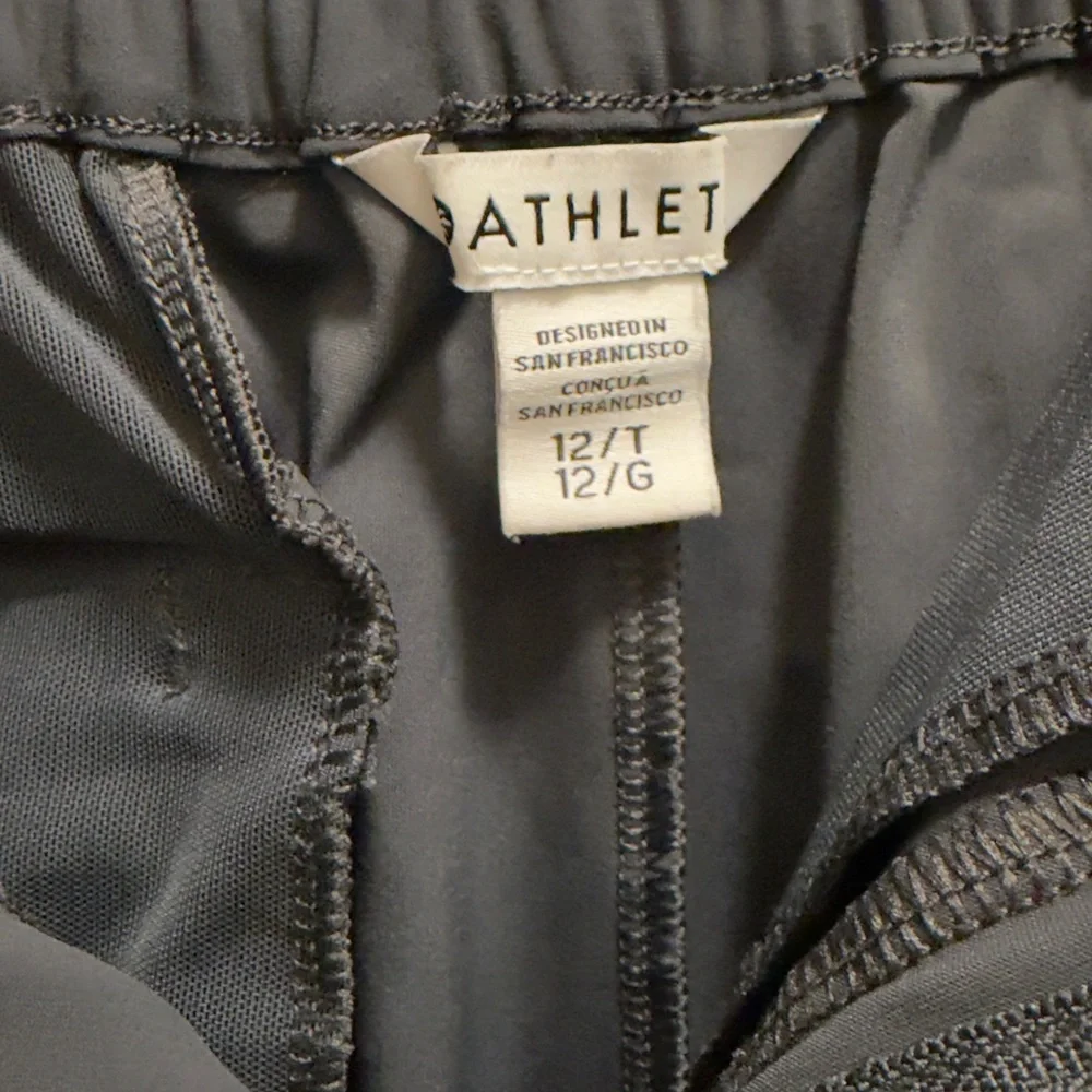 Athleta Pinnacle Trouser 12 Tall NWT Wide Leg Work Pant Gray - Picture 4 of 4